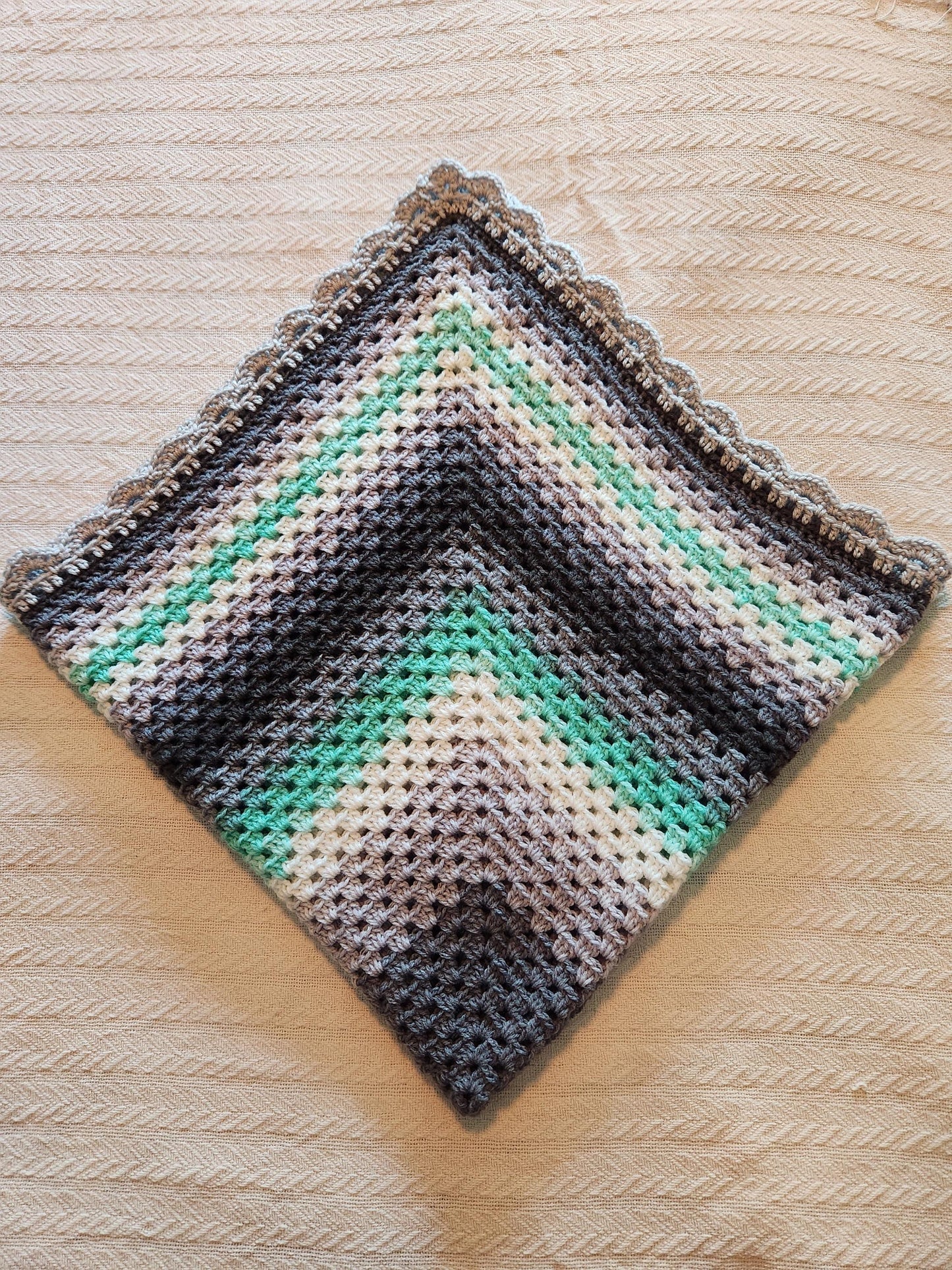Granny Stitch Crochet Baby Blanket