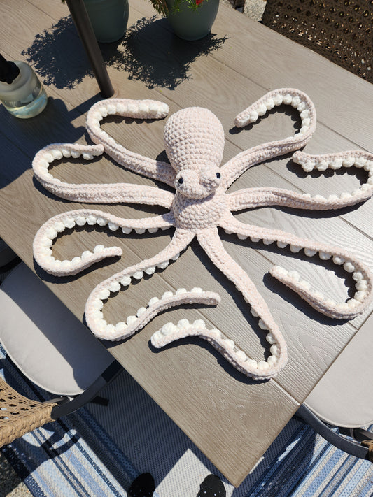 CUSTOM Crochet Giant Anchor the Octopus