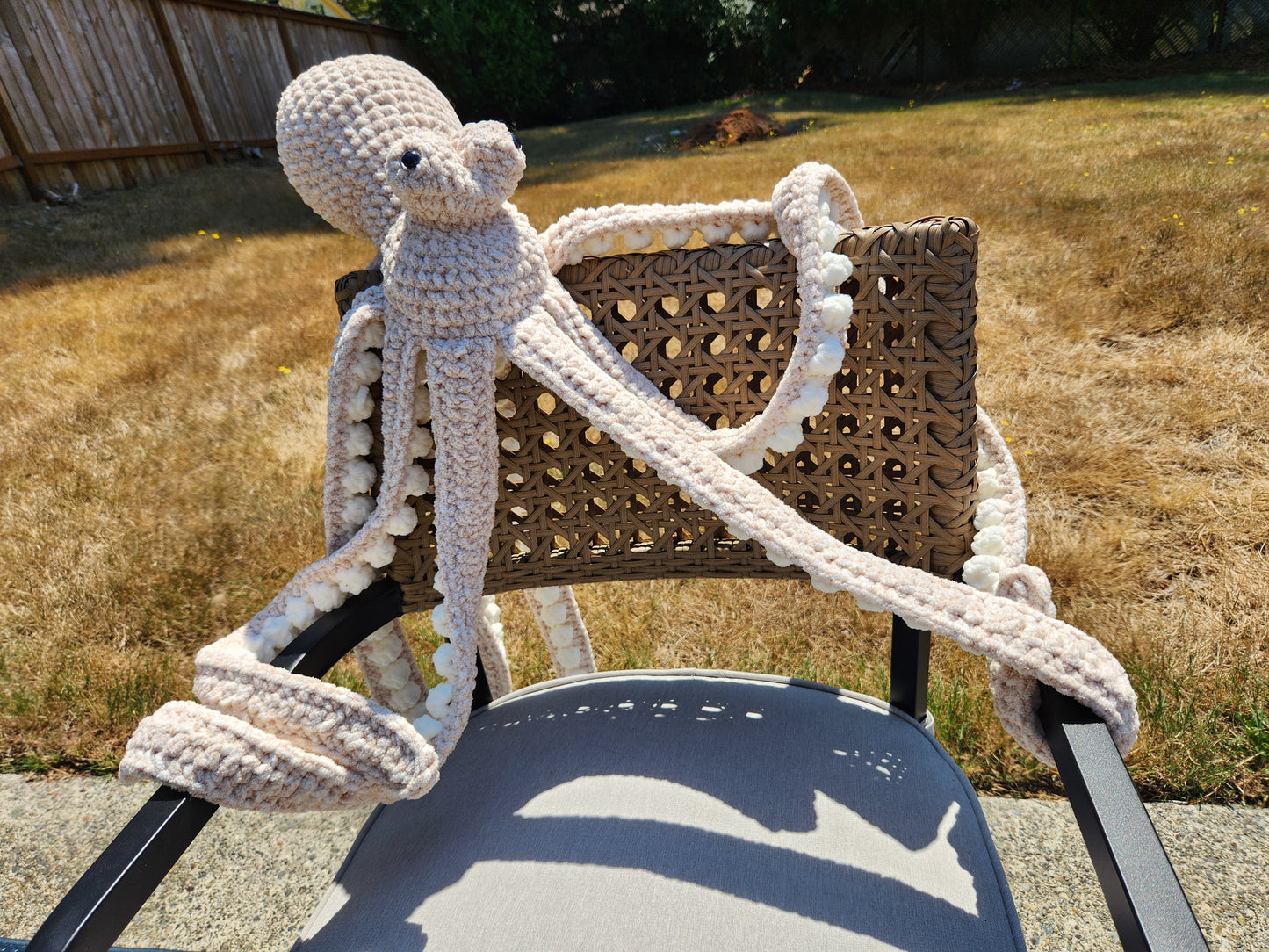 CUSTOM Crochet Giant Anchor the Octopus