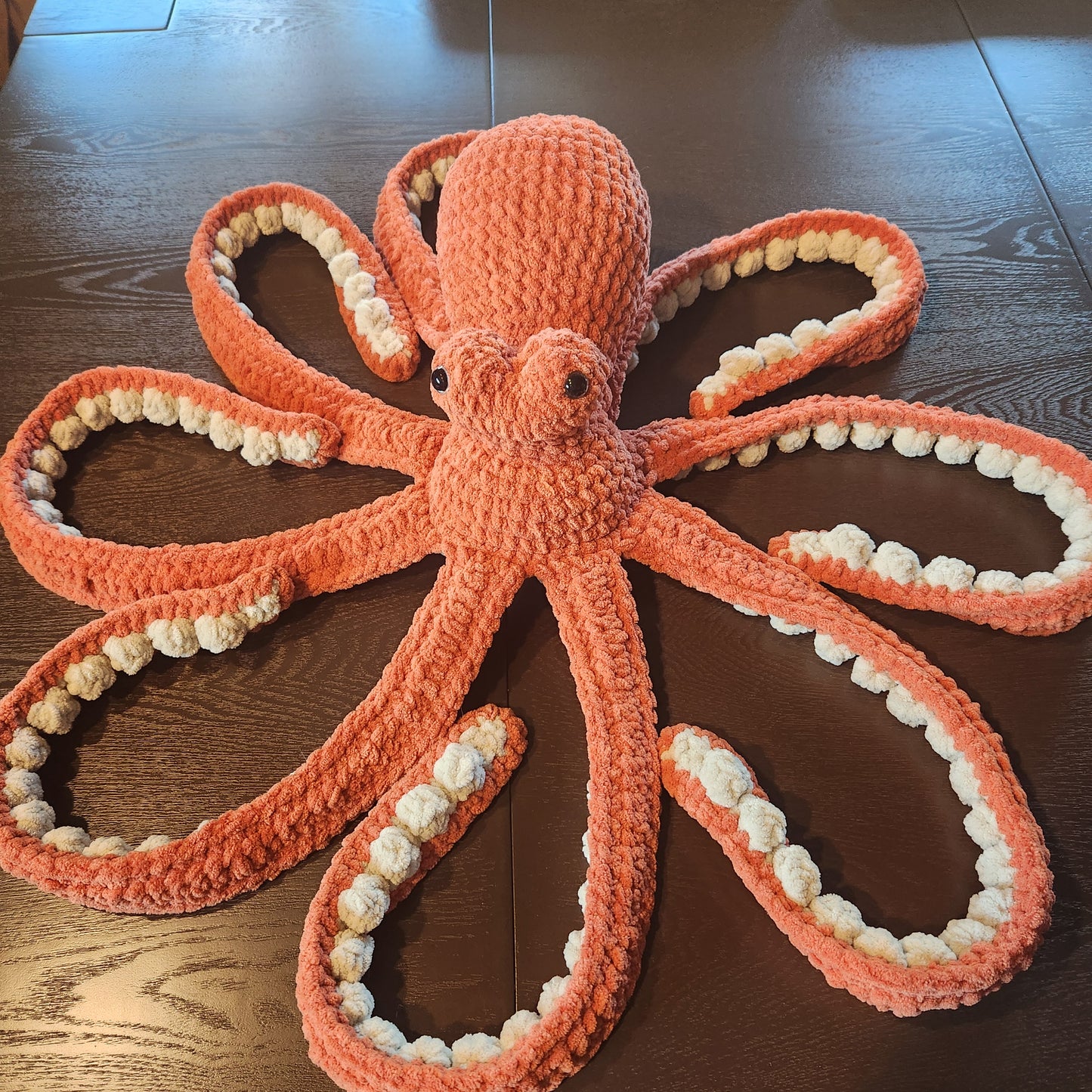 CUSTOM Crochet Giant Anchor the Octopus