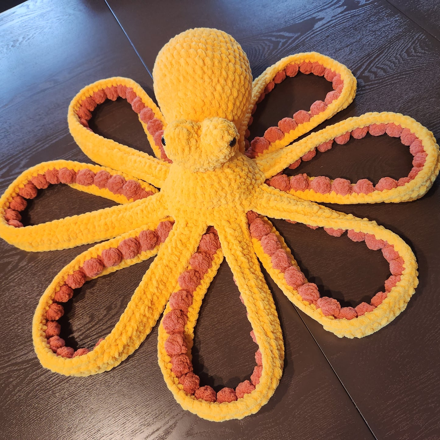 CUSTOM Crochet Giant Anchor the Octopus