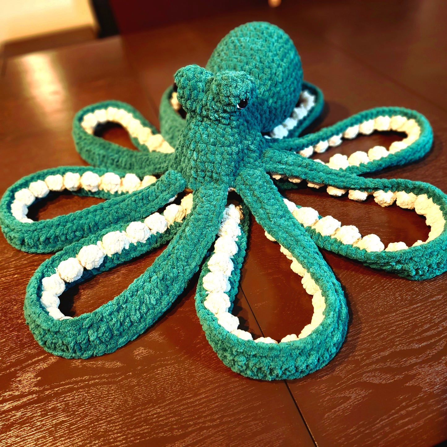 CUSTOM Crochet Giant Anchor the Octopus