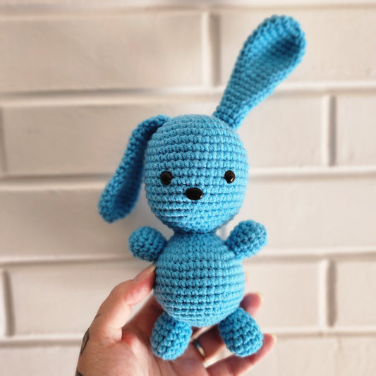 Lou the Baby Bunny - Crochet Plushy