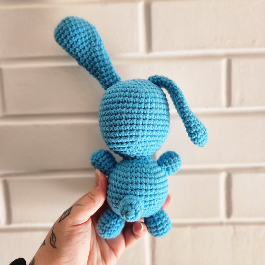 Lou the Baby Bunny - Crochet Plushy