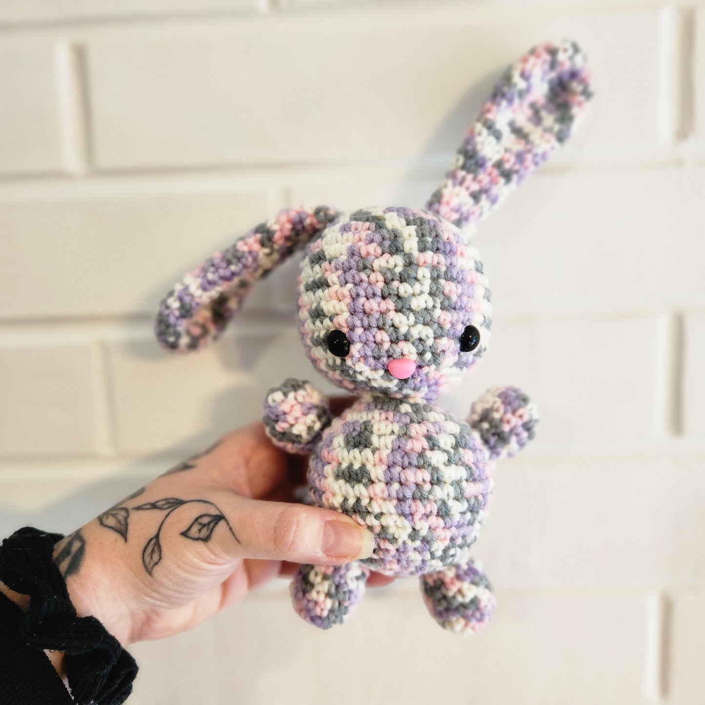 Lou the Baby Bunny - Crochet Plushy