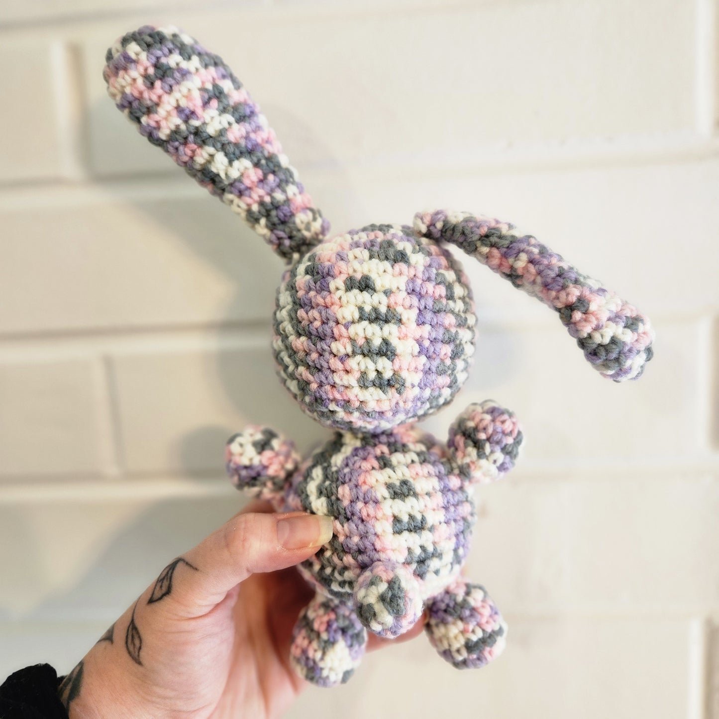 Lou the Baby Bunny - Crochet Plushy