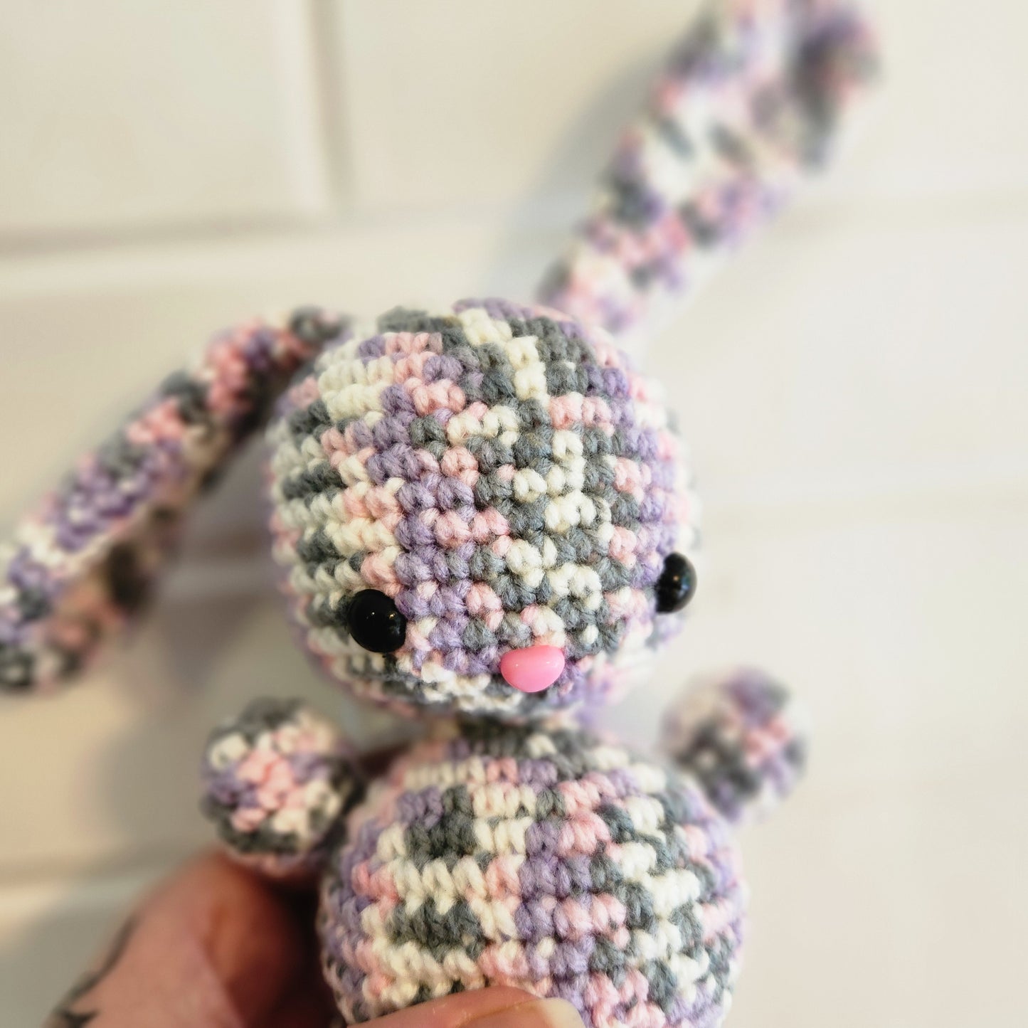 Lou the Baby Bunny - Crochet Plushy
