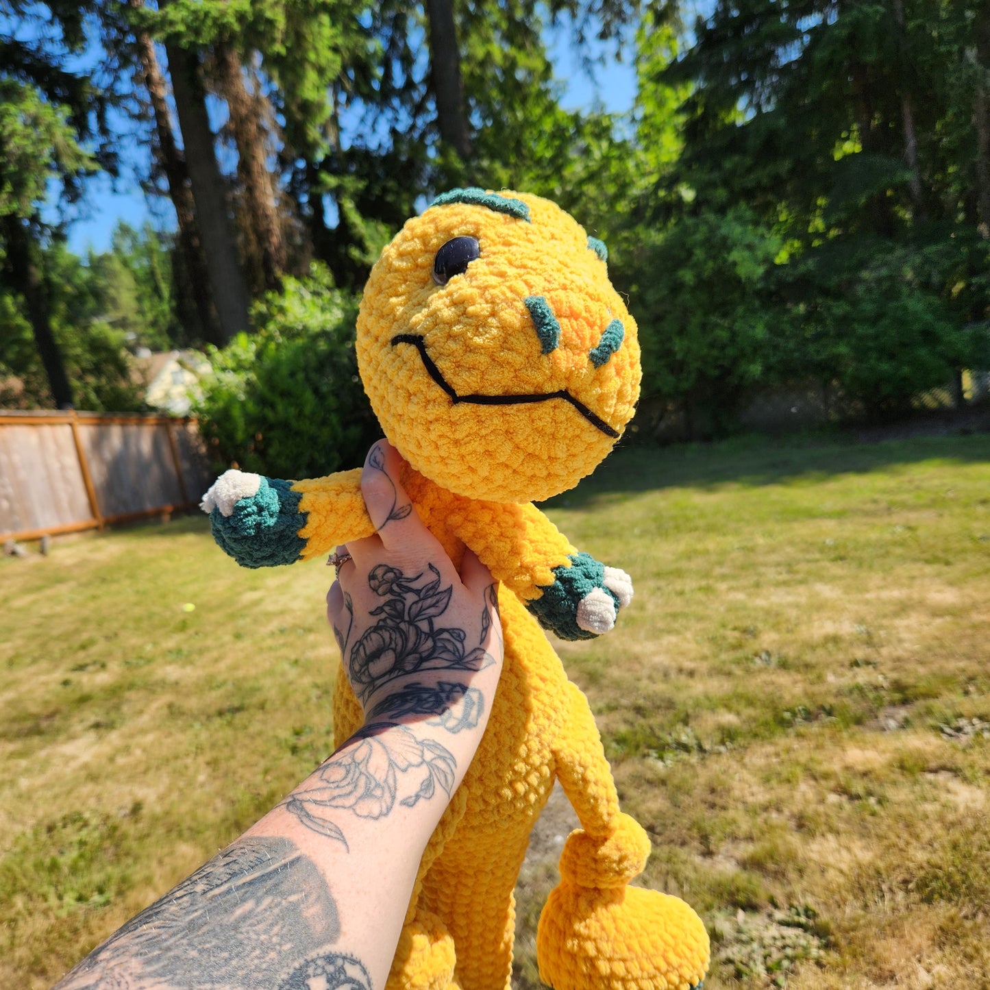 CUSTOM Crochet Tyrannosaurus Rex (T-Rex)