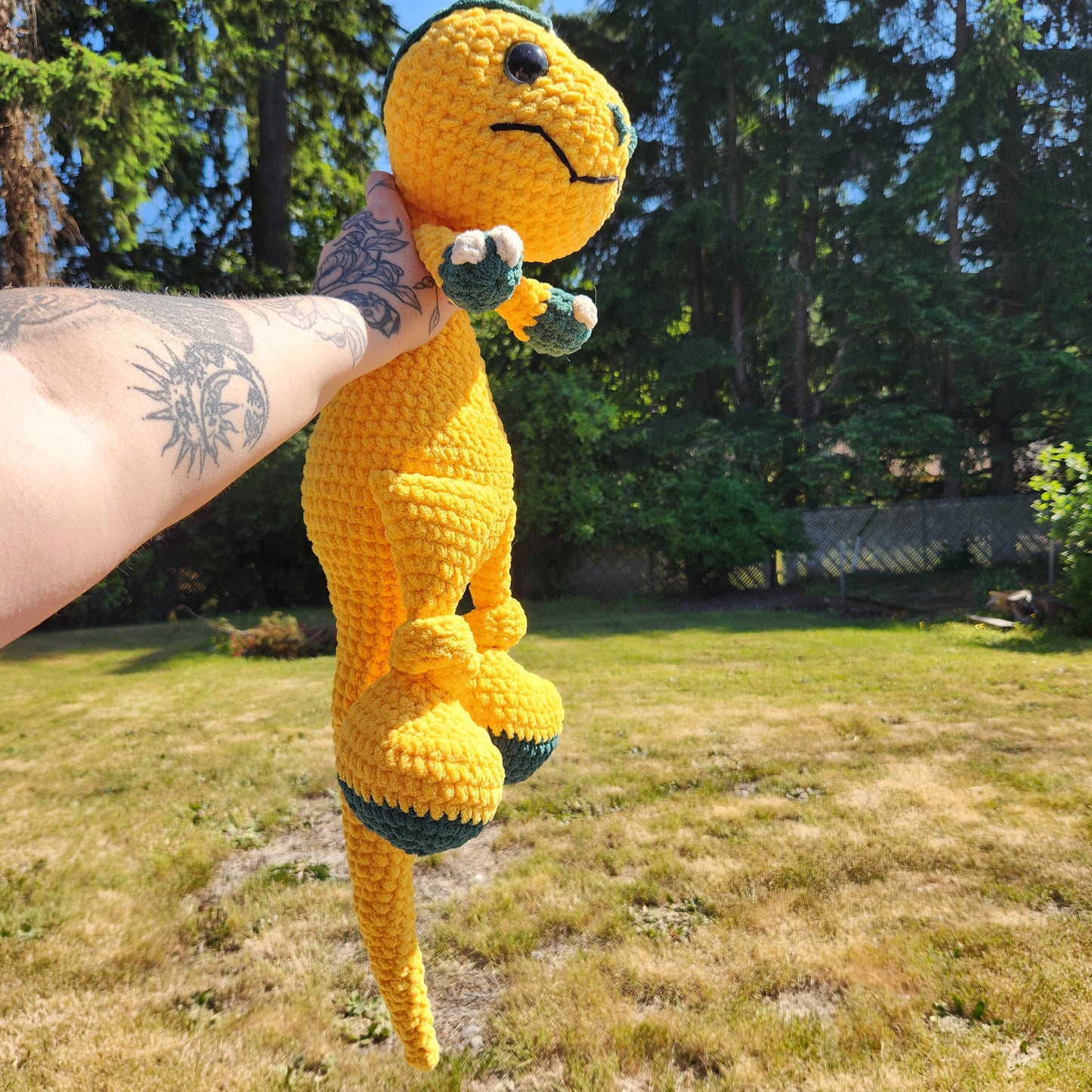 CUSTOM Crochet Tyrannosaurus Rex (T-Rex)
