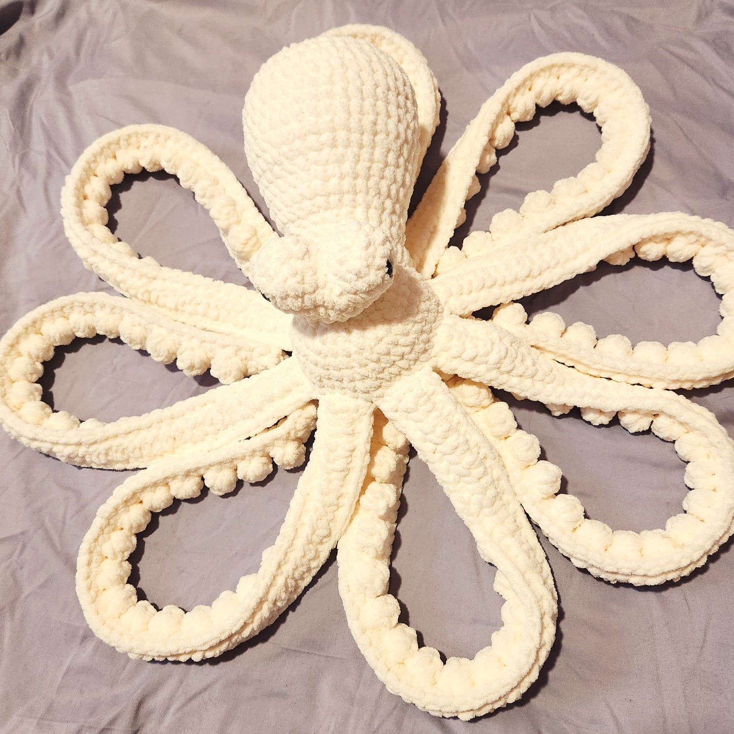 CUSTOM Crochet Giant Anchor the Octopus