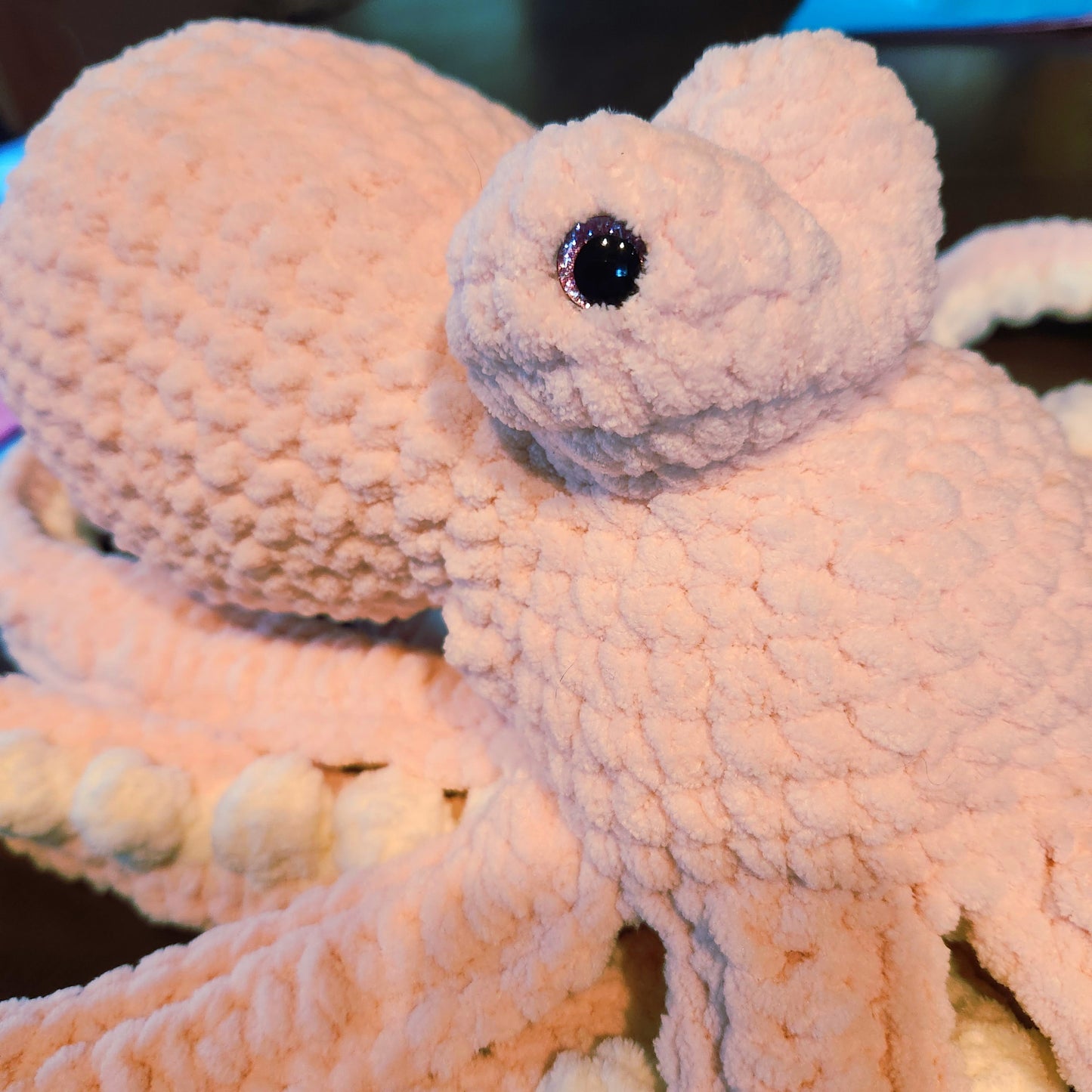 CUSTOM Crochet Giant Anchor the Octopus
