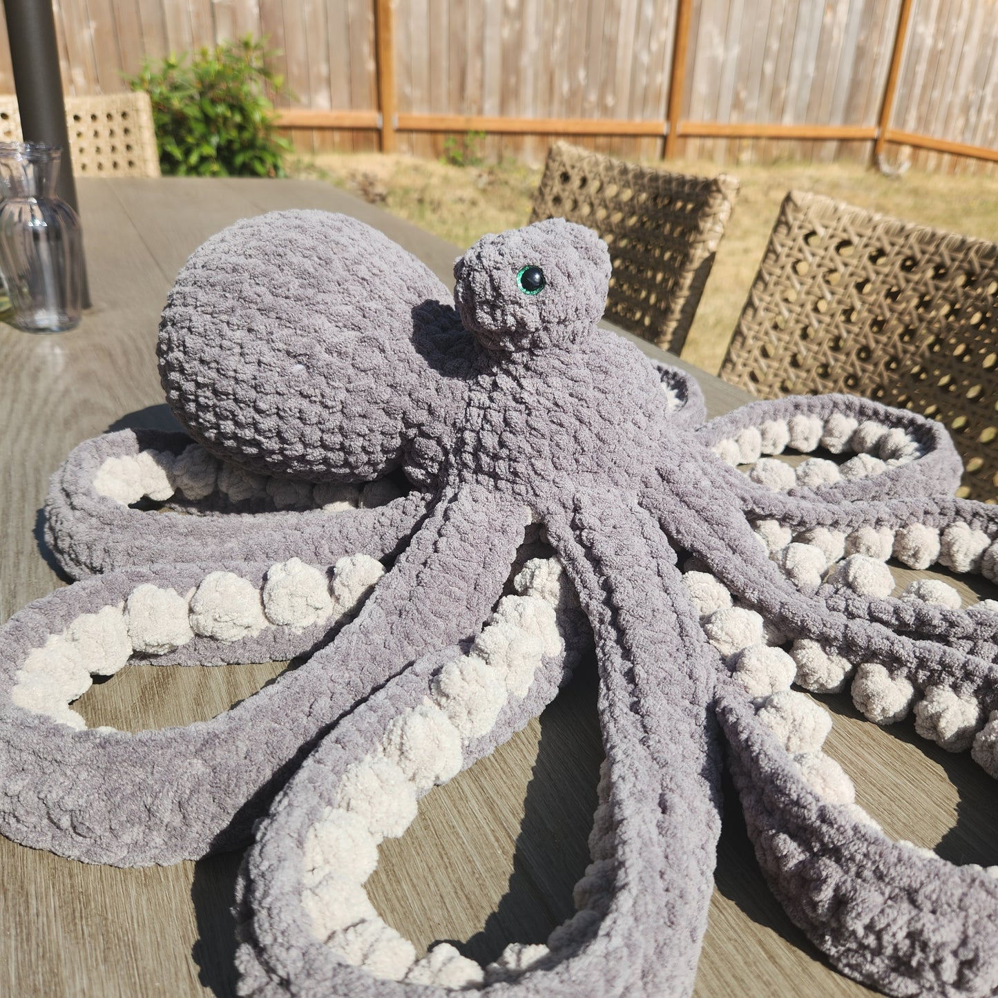 CUSTOM Crochet Giant Anchor the Octopus