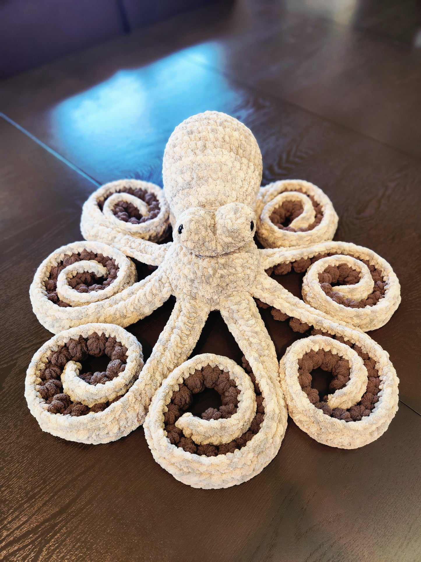 CUSTOM Crochet Giant Anchor the Octopus