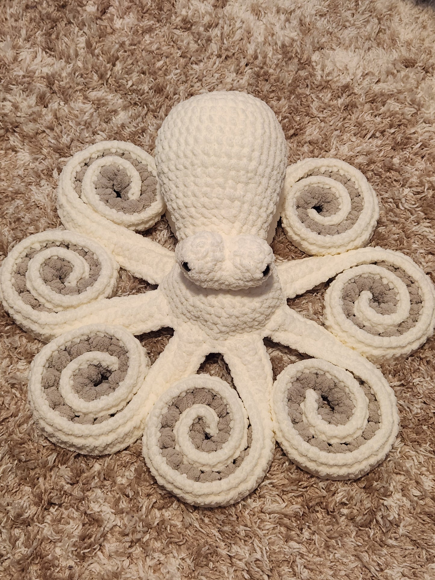 CUSTOM Crochet Giant Anchor the Octopus