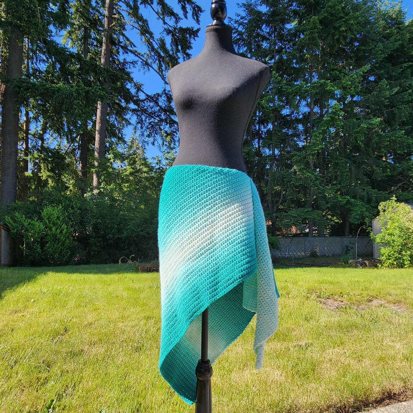 Crochet 3-in-1 Shawl Wrap and Scarf - All Season