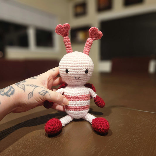 Bee Mine Crochet Love Bug