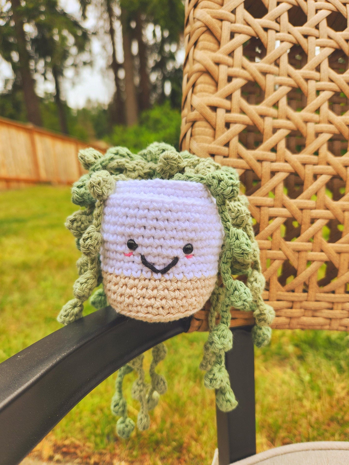 Crochet Potted Plant Succulent