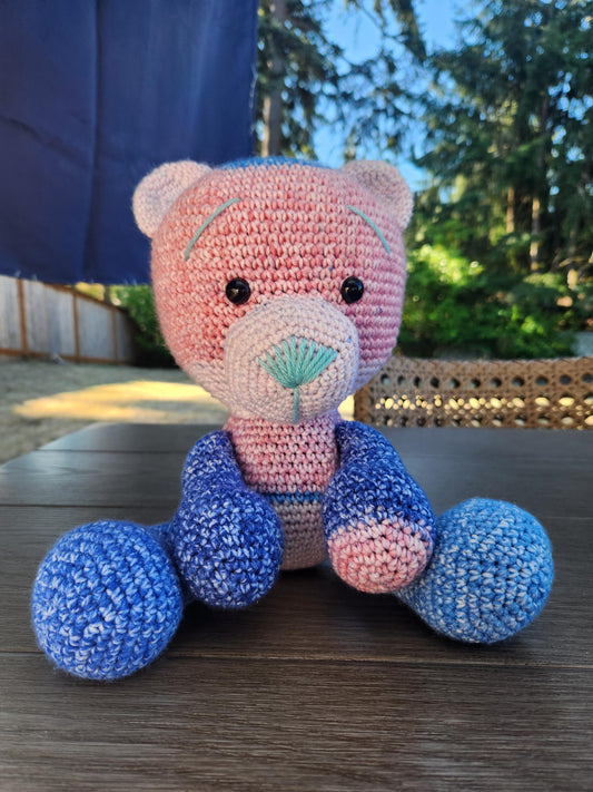 Crochet Stuffed Bear (Small)