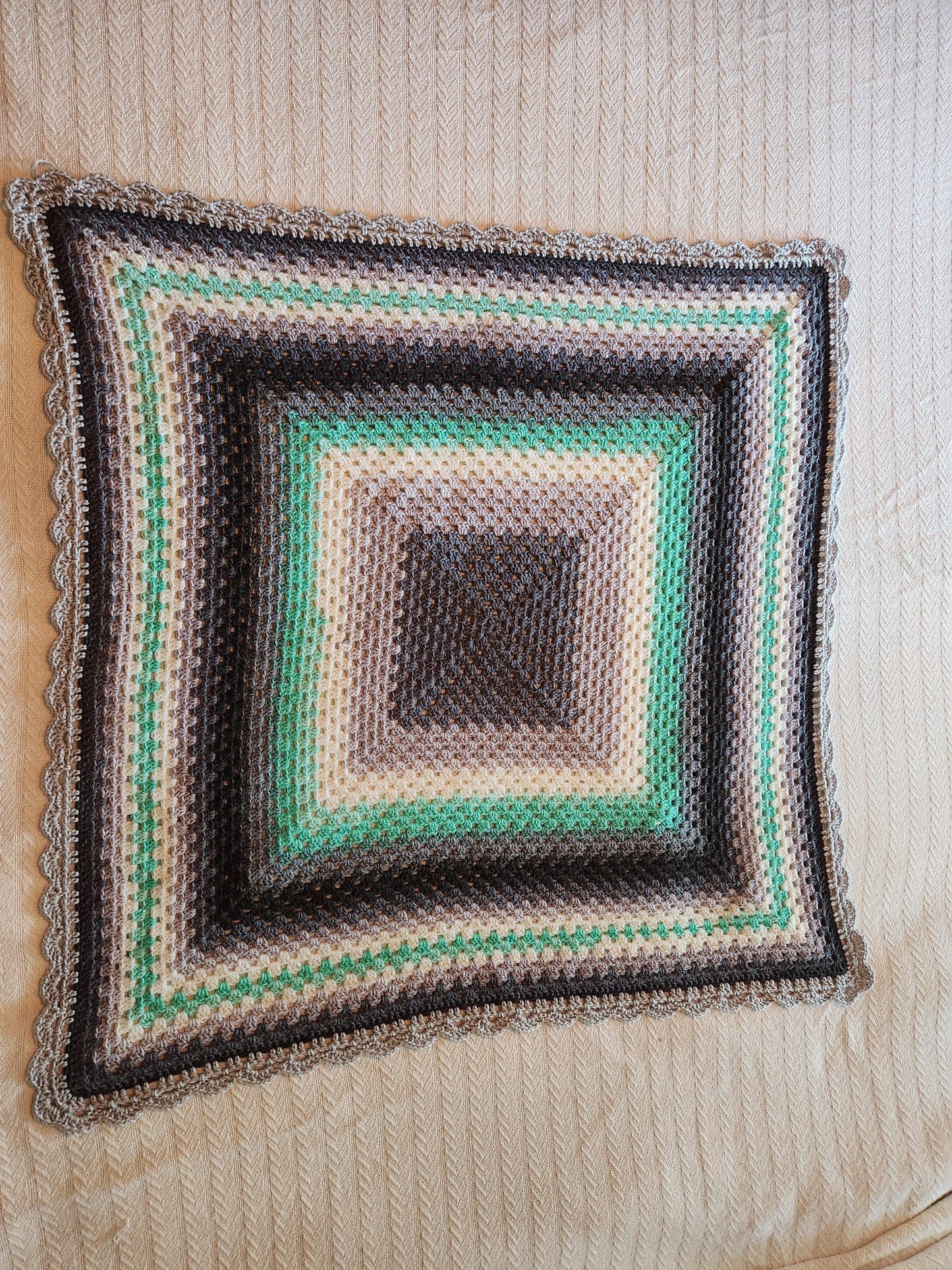 Granny Stitch Crochet Baby Blanket