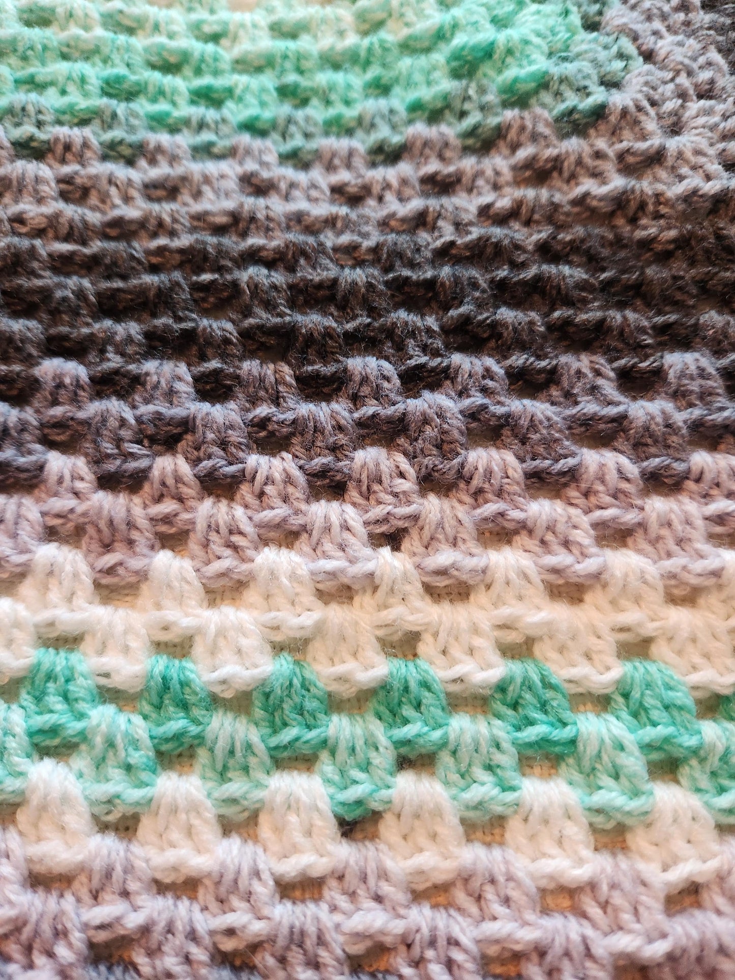 Granny Stitch Crochet Baby Blanket