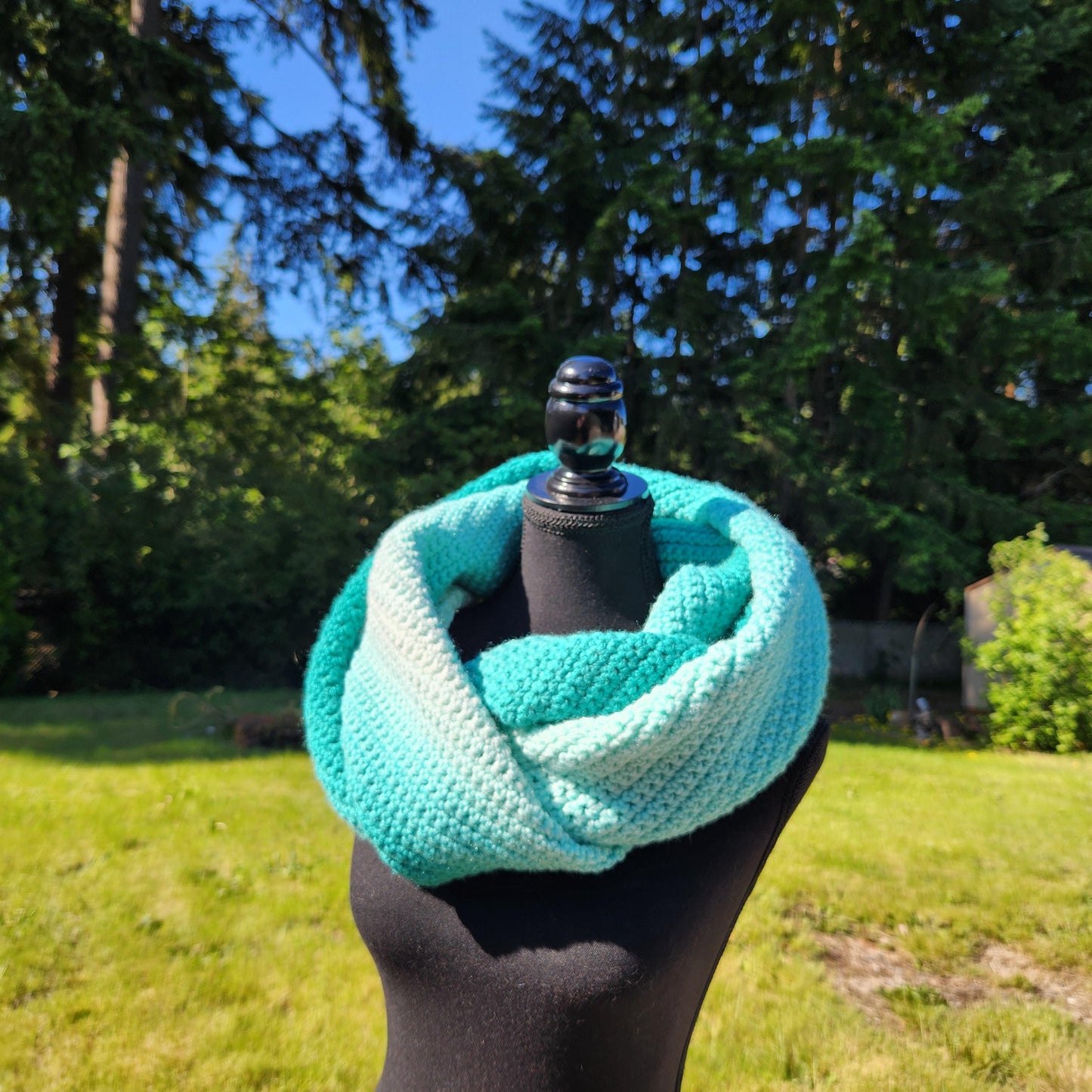 Crochet 3-in-1 Shawl Wrap and Scarf - All Season
