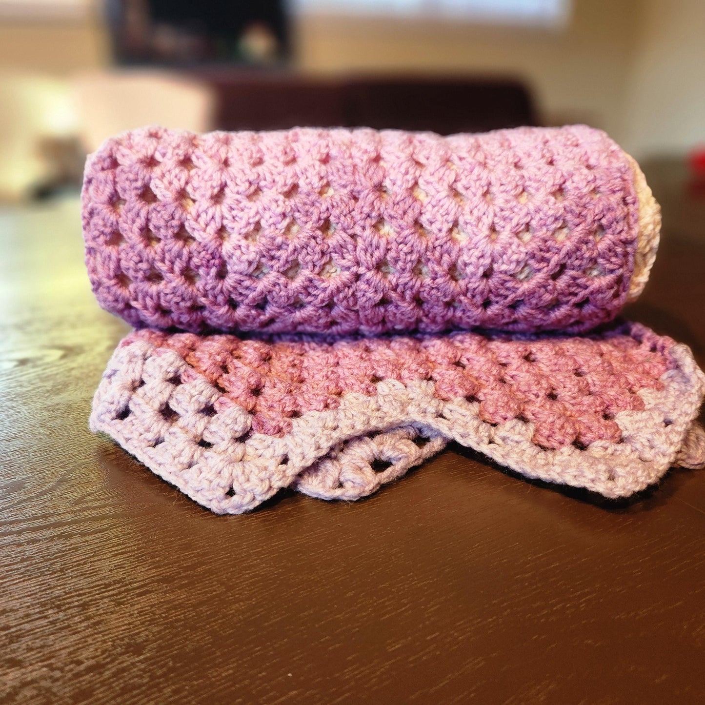 Crochet Extra Long Granny Stitch Scarf