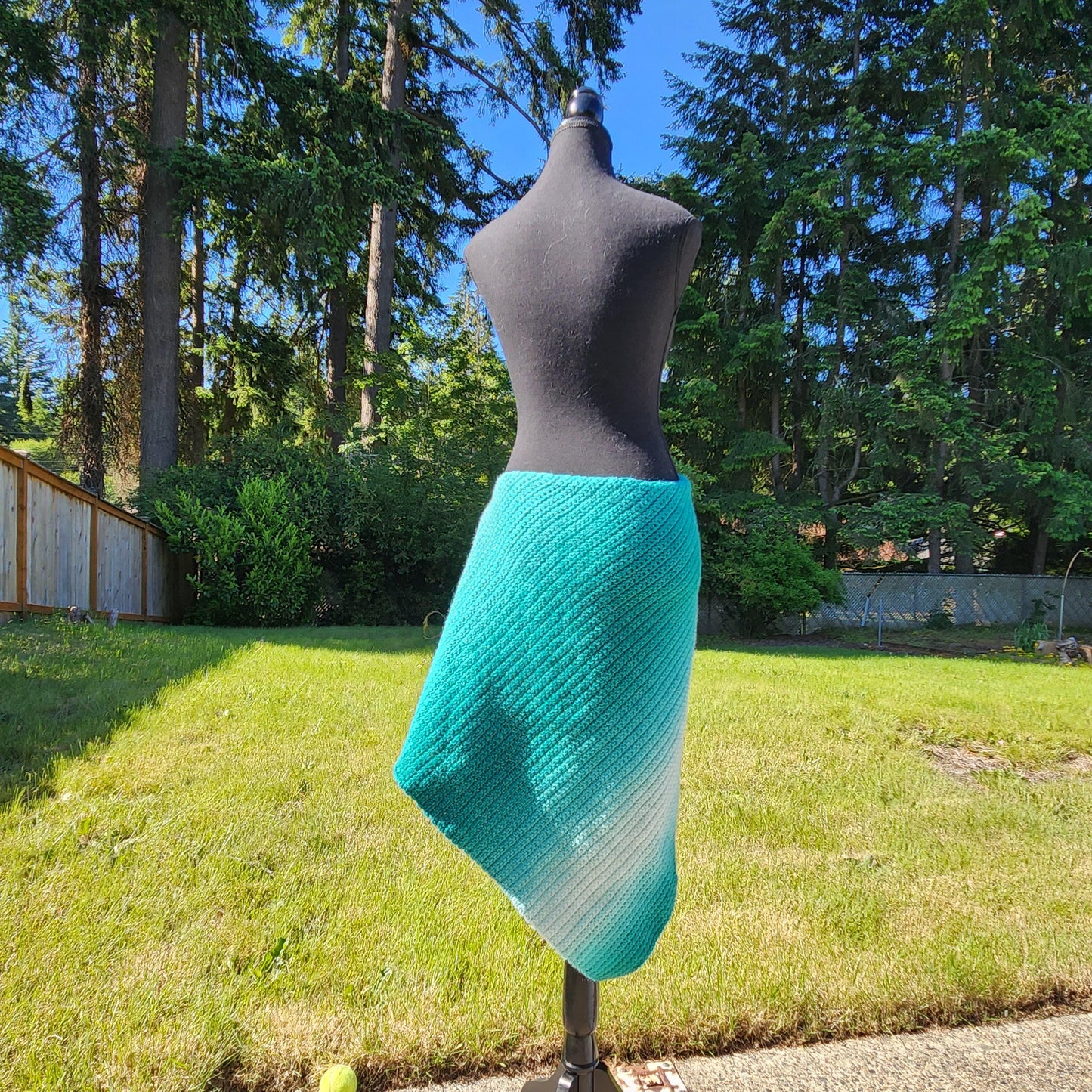 Crochet 3-in-1 Shawl Wrap and Scarf - All Season