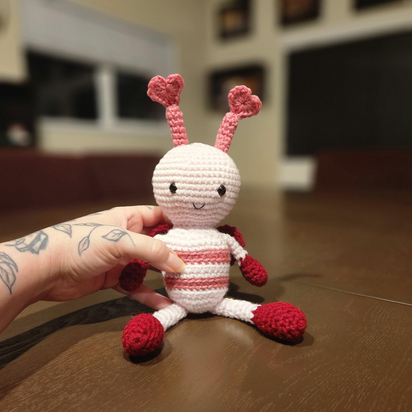 Bee Mine Crochet Love Bug