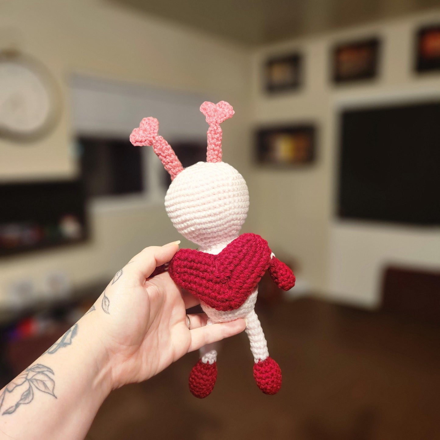 Bee Mine Crochet Love Bug