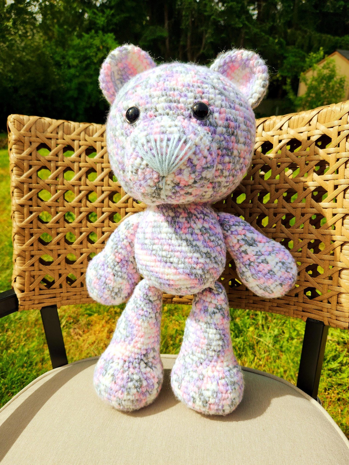 Crochet Stuffed Bear (Large)
