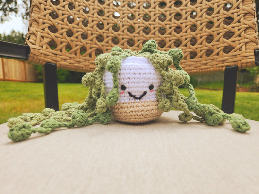 Crochet Potted Plant Succulent