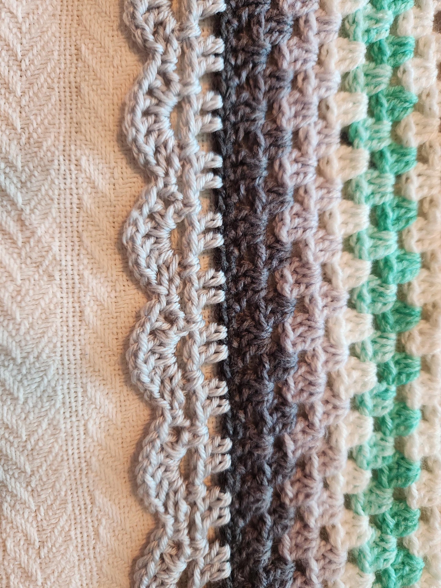Granny Stitch Crochet Baby Blanket