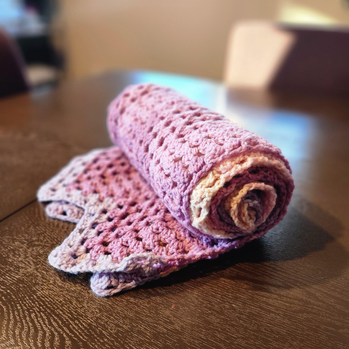Crochet Extra Long Granny Stitch Scarf