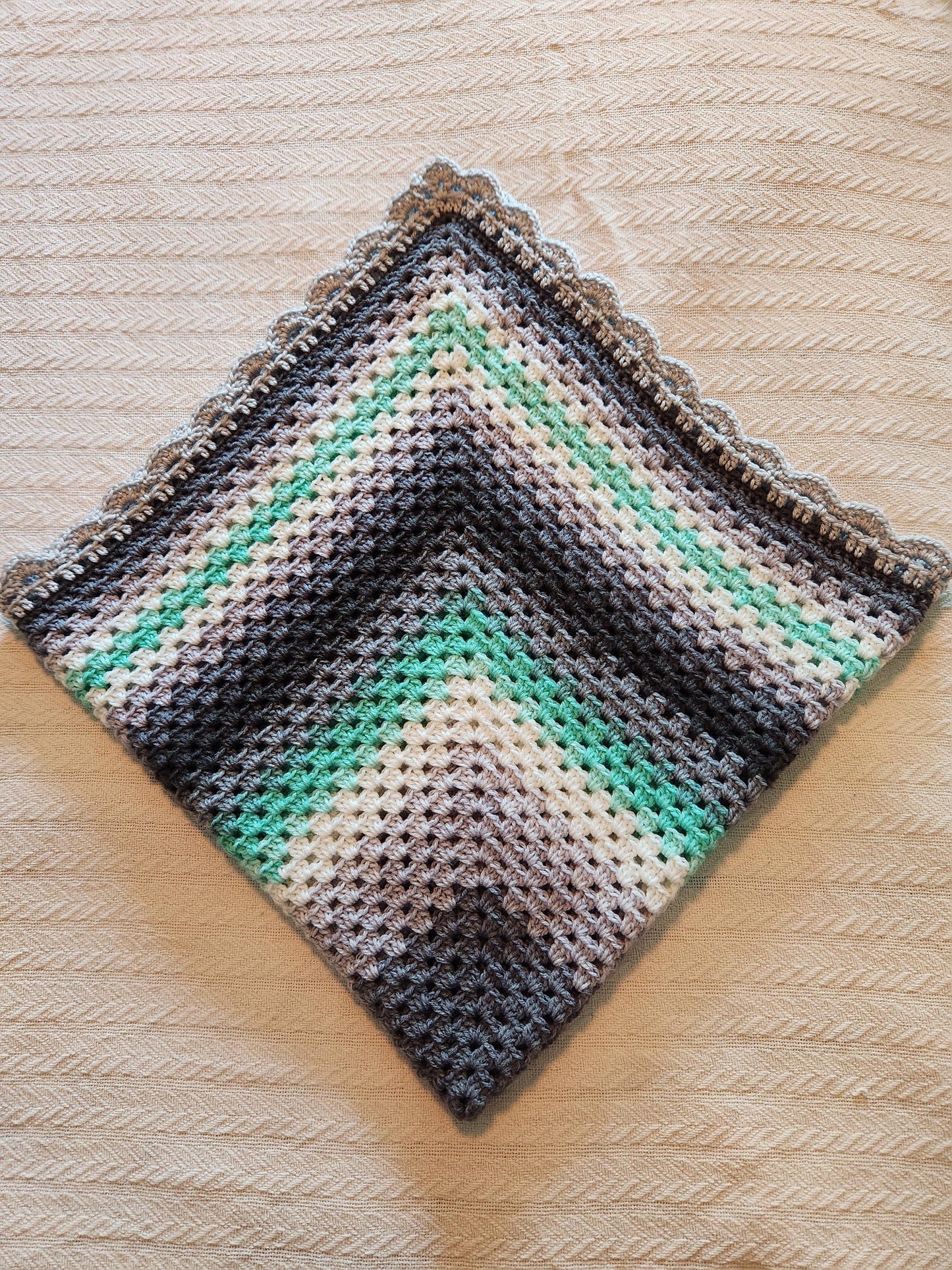 Granny Stitch Crochet Baby Blanket