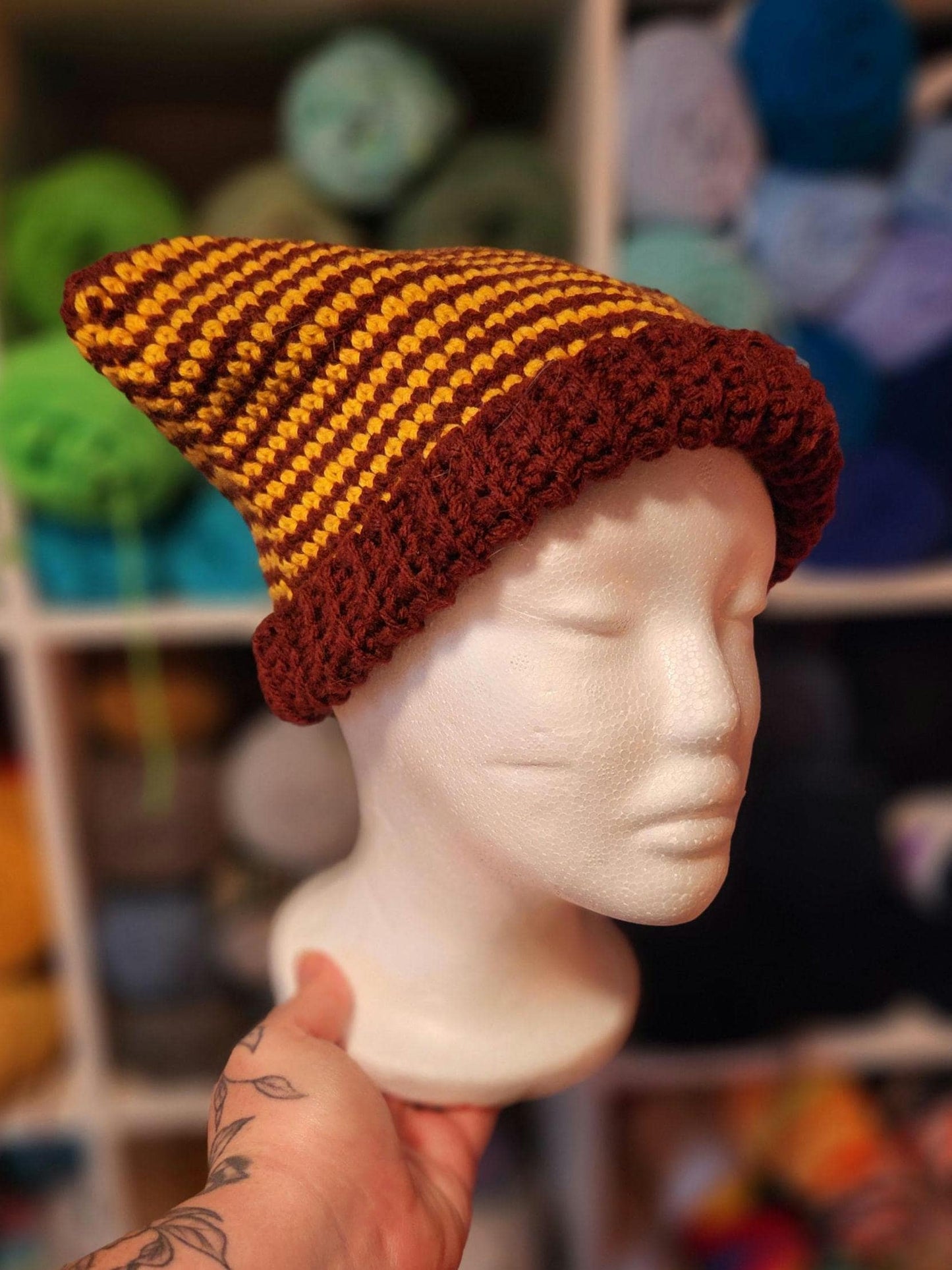 Crochet Cat Ear Beanie