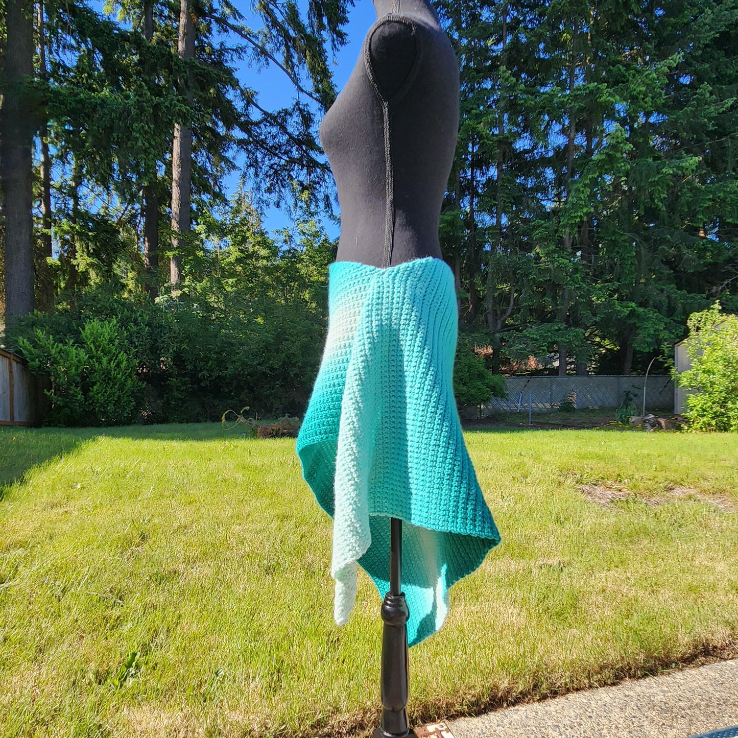 Crochet 3-in-1 Shawl Wrap and Scarf - All Season
