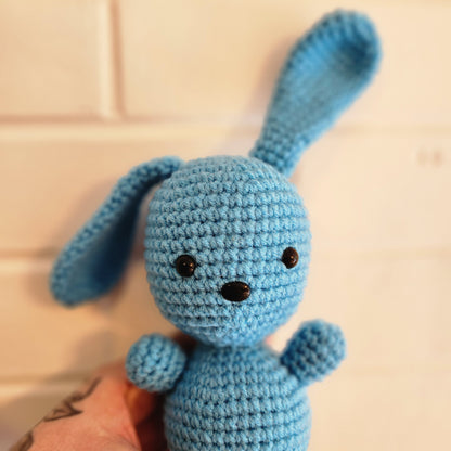Lou the Baby Bunny - Crochet Plushy