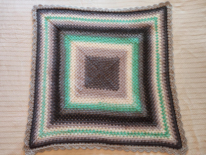Granny Stitch Crochet Baby Blanket