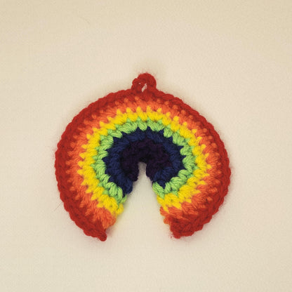 Crochet Pride Keychain Bag Charm
