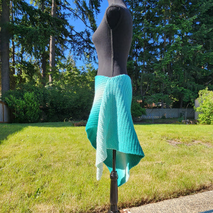 Crochet 3-in-1 Shawl Wrap and Scarf - All Season