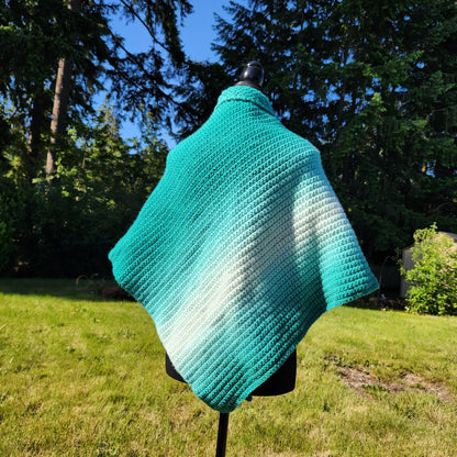 Crochet 3-in-1 Shawl Wrap and Scarf - All Season